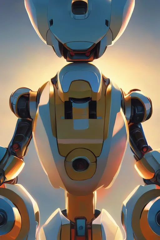 Image similar to metabots medabots medarotto medarot robot minimalist comics, behance hd by jesper ejsing, by rhads, makoto shinkai and lois van baarle, ilya kuvshinov, rossdraws global illumination ray tracing hdr radiating a glowing aura