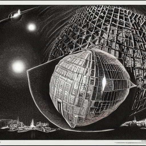 Image similar to misty giant 1970's London sphere anchovy noir raclette bell , by Joe Jusko and Vincent Di Fate and Richard Dadd , charcoal drawing , chiaroscuro , voxel