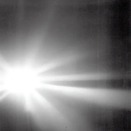 Image similar to volumetric fog in sunbeams entered through window in a dark basement, 1 9 9 0 film