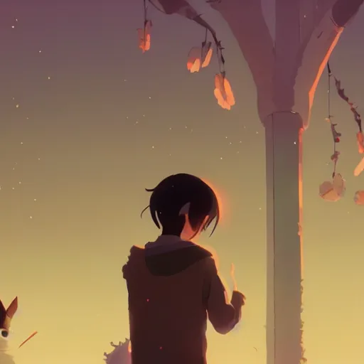 Prompt: tis better to have loved and lost than never to have loved at all, detailed, cory loftis, james gilleard, atey ghailan, makoto shinkai, goro fujita, studio ghibli, rim light, exquisite lighting, clear focus, very coherent, plain background