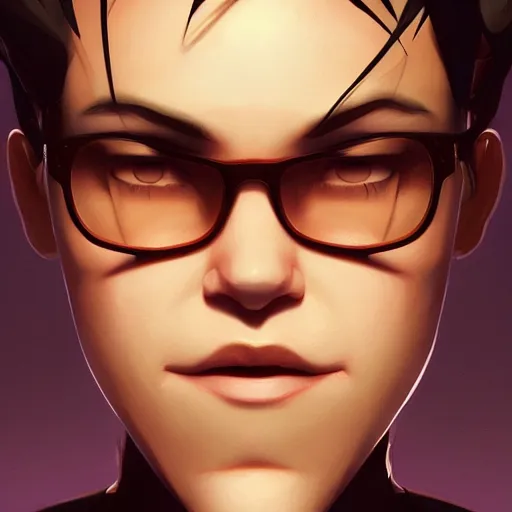 Image similar to face icon stylized minimalist the matrix, loftis, cory behance hd by jesper ejsing, by rhads, makoto shinkai and lois van baarle, ilya kuvshinov, rossdraws global illumination