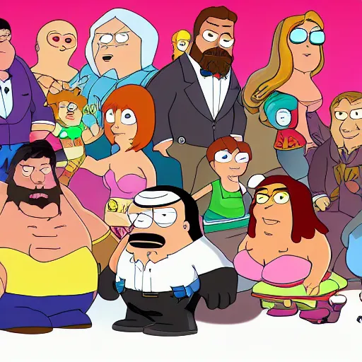 Prompt: League of Legends Family Guy