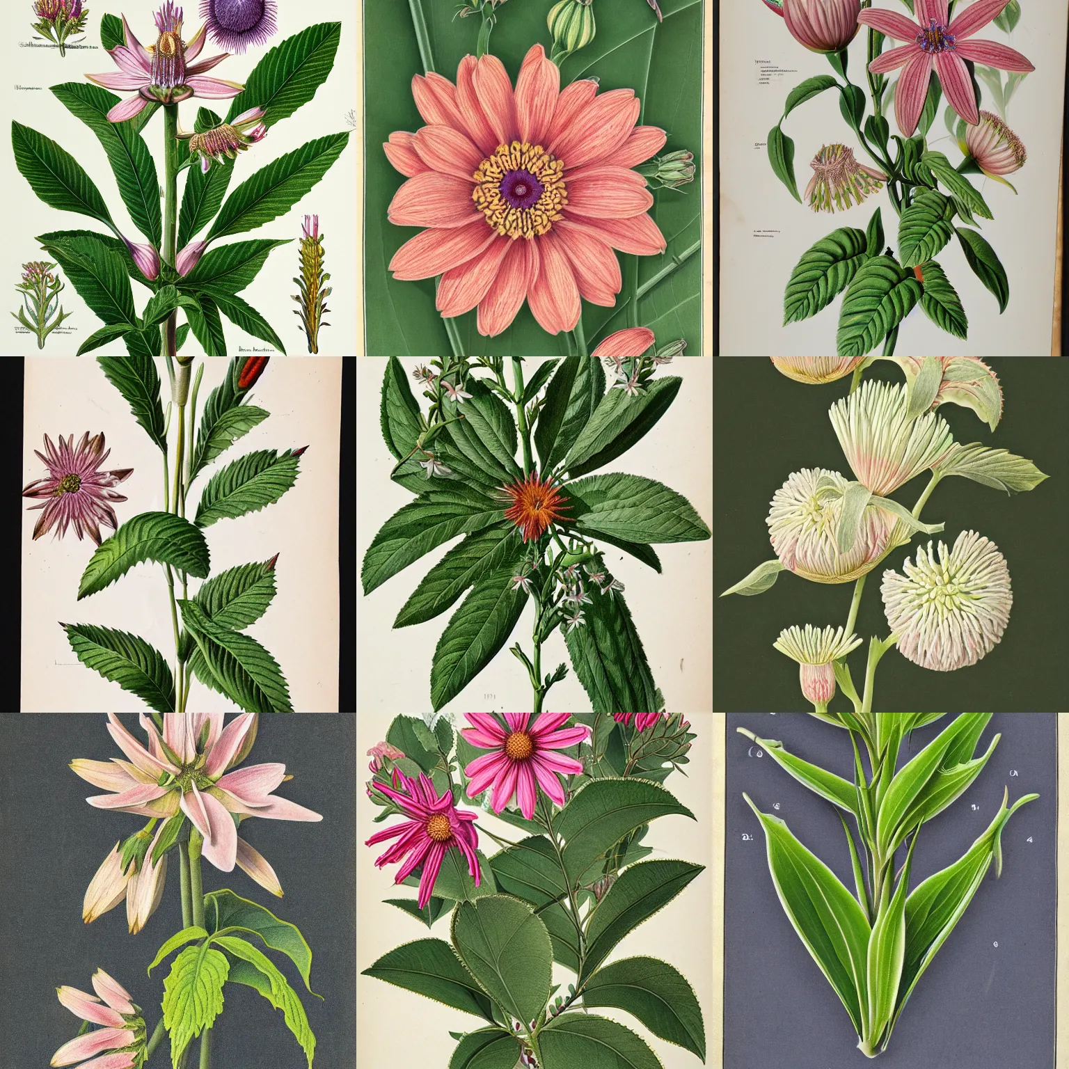 Prompt: detailed botanical illustration, stella alpina flower