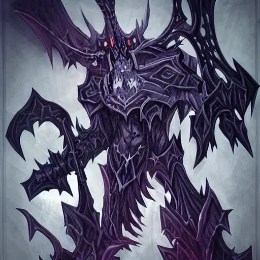 Prompt: shadowknight archfiend, cute, illustration, beautiful detailed, colors, adorable