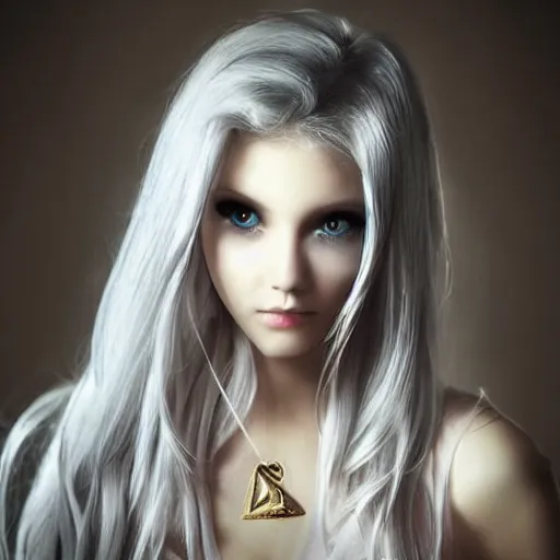 Image similar to photograph of a woman who looks like lux from league of legends