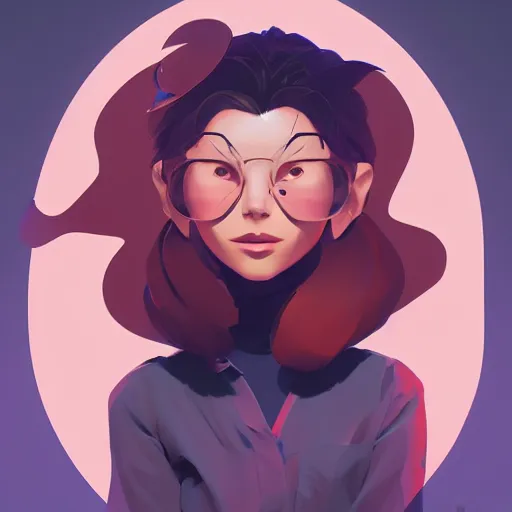 Image similar to face icon stylized minimalist comic - con, loftis, cory behance hd by jesper ejsing, by rhads, makoto shinkai and lois van baarle, ilya kuvshinov, rossdraws global illumination