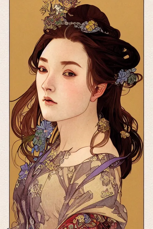 Prompt: beautiful female ogre royalty, digital art, 8k, character, realistic, portrait, photorealism, japan watercolour, masterpiece art, alphonse mucha