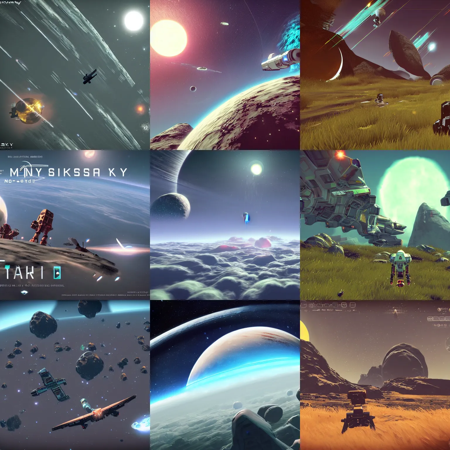 Image similar to no man's sky