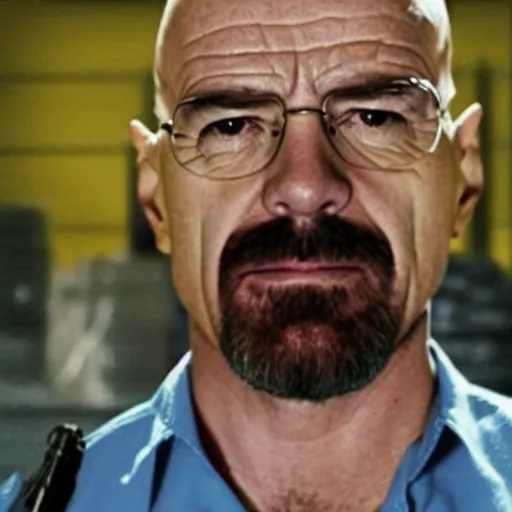 Prompt: xavi hernandez as walter white in breaking bad