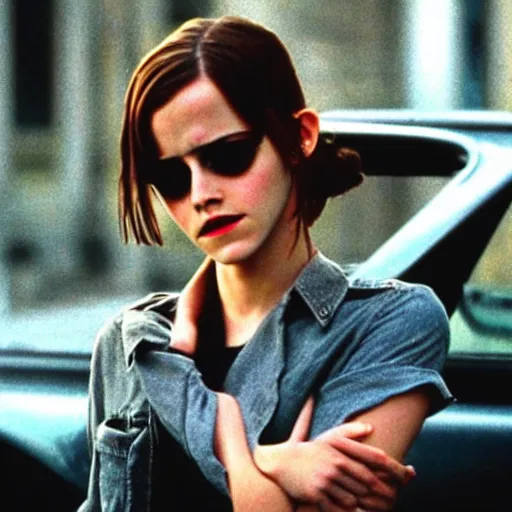 Image similar to still of emma watson in leon the professional