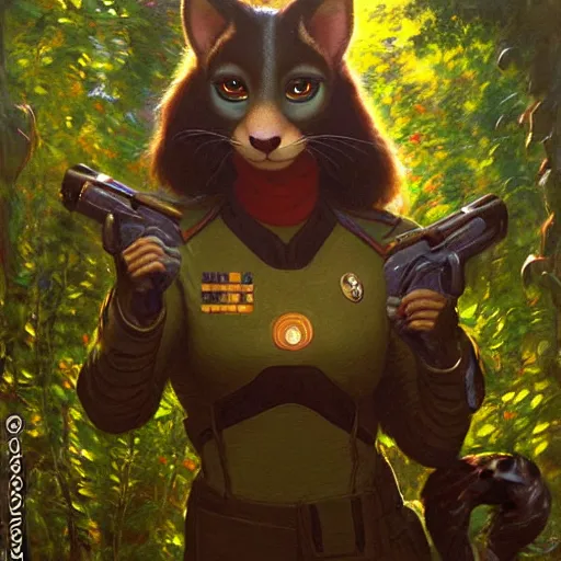 Image similar to a female snake in starfleet uniform at night in a dark forest. zootopia fursona furaffinity furry art detailed face painting by gaston bussiere craig mullins jc leyendecker gustav klimt artgerm greg rutkowski furry