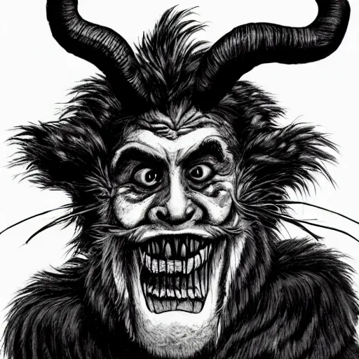 Prompt: krampus