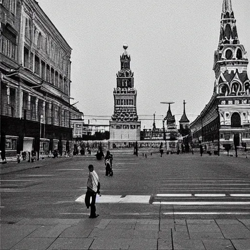 Prompt: black square moscow