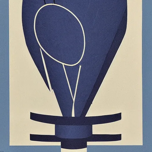 Image similar to A collage. A rip in spacetime. Did this device in his hand open a portal to another dimension or reality?! botanical illustration, dark blue by Lyubov Popova decorative