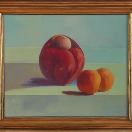 Image similar to smooth transition from landscape to still life, inpainting