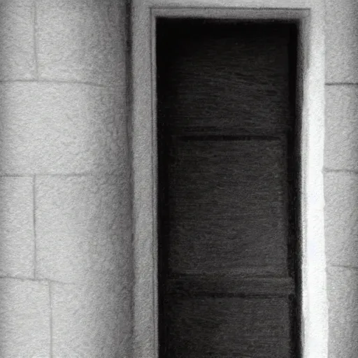 Prompt: shadow at a doorway