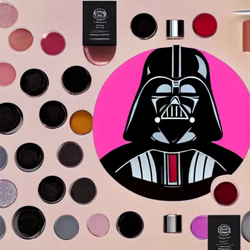 Image similar to Darth Vader Beauty Magazine