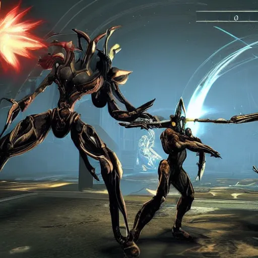 Image similar to warframe, playstation 1 game