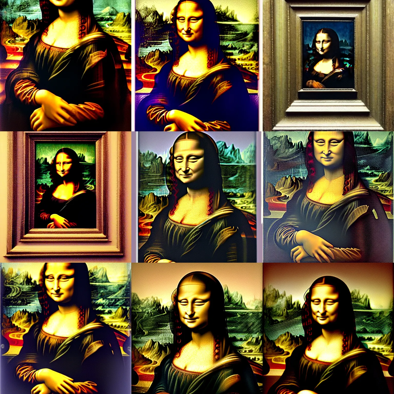 Prompt: Mona Lisa by H. R. Giger
