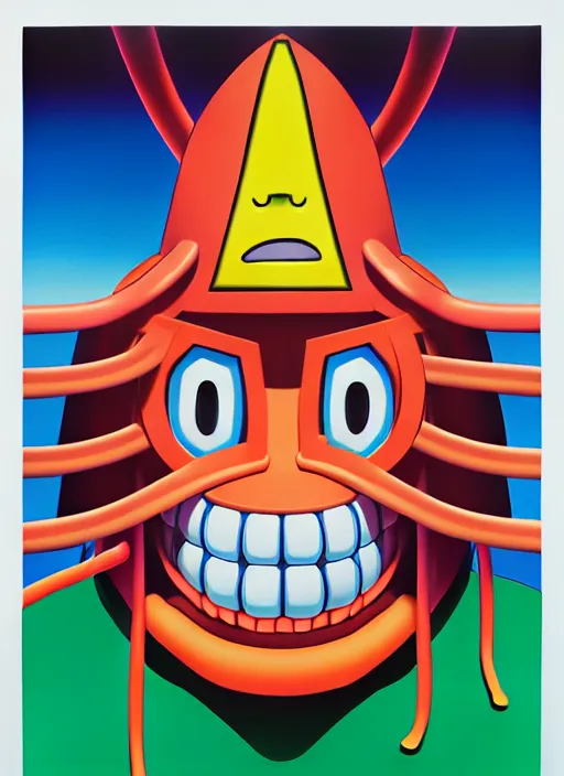 Prompt: yugioh pot of greed of greed by shusei nagaoka, kaws, david rudnick, airbrush on canvas, pastell colours, cell shaded, 8 k