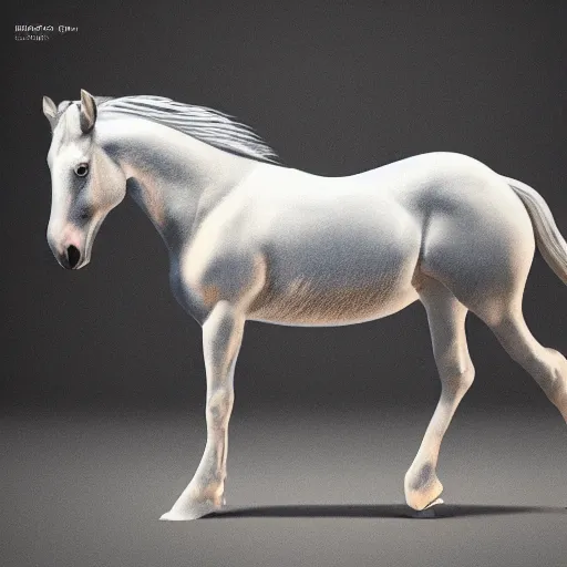 Image similar to horse in coat conceptual art, artistic, 8 k resolution, trending on artstation