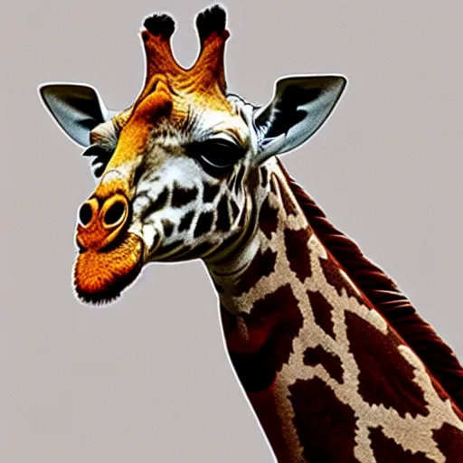 Image similar to giraffe with butrerfly wings on its back, full body shot, wings, by studio ghibli