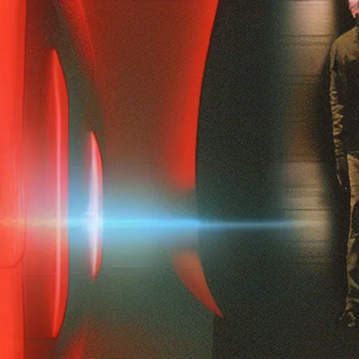 Prompt: hal 9 0 0 0 from the film 2 0 0 1 has discovered he has legs