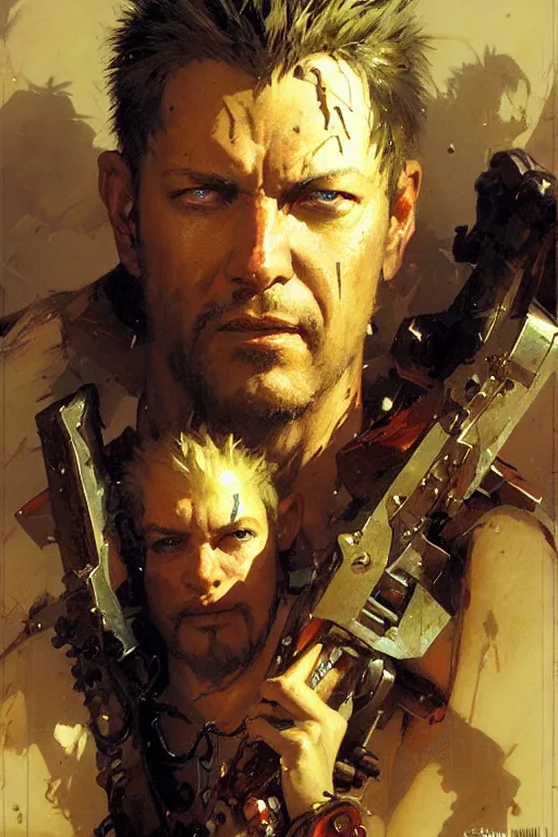 Image similar to chainsawman portrait dnd, painting by gaston bussiere, craig mullins, greg rutkowski, yoji shinkawa