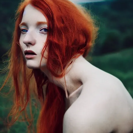 Image similar to photo of georgous redhead woman with freakles by Alessio Albi