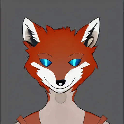 Prompt: An anthropomorphic fox, trending on FurAffinity