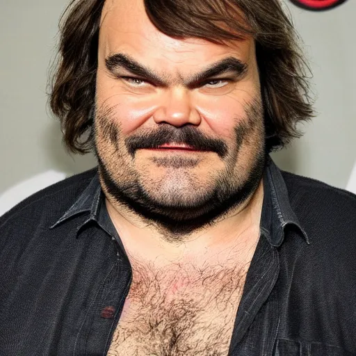 Image similar to jack black as a dwarf