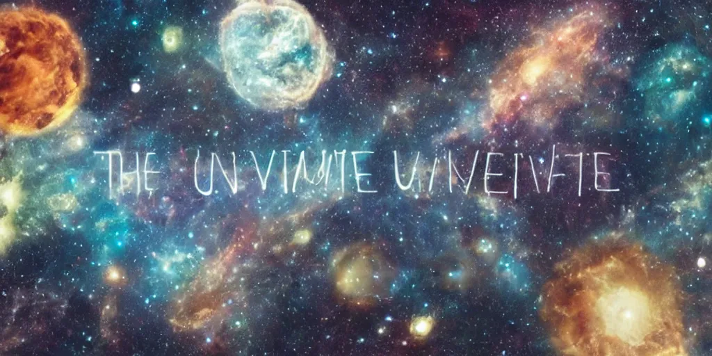 Prompt: the universe