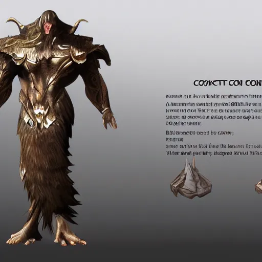 Prompt: concept art of the new god