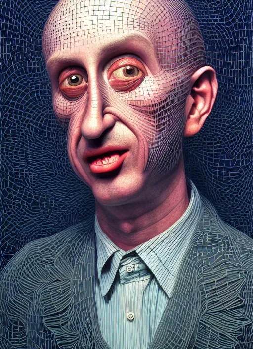 Prompt: hyper detailed 3d render like an Oil painting - Portrait of Tiny Tim by Jacek Yerka, Mariusz Lewandowski, Houdini algorithmic generative render, Abstract brush strokes, Masterpiece, Edward Hopper and James Gilleard, Zdzislaw Beksinski, Mark Ryden, Wolfgang Lettl, hints of Yayoi Kasuma, octane render, 8k