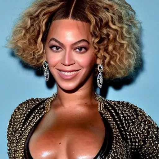 Prompt: beyoncé as an extremely old woman