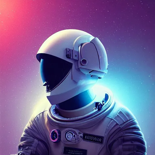 Image similar to beautiful dark landscape, astronaut cracked helmet skull head, beautiful flowers growing, in the style of beeple and mike winkelmann, intricate, epic lighting, cinematic composition, hyper realistic, 8 k resolution, unreal engine 5, raytracing, ultraviolet colors,