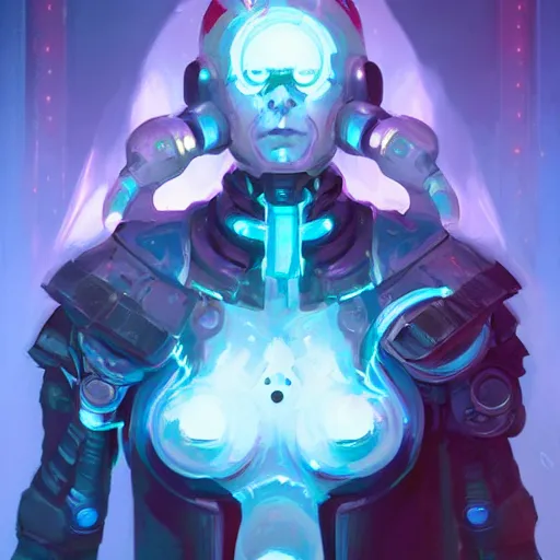 Image similar to a portrait of a cybernetic pyromancer, cyberpunk concept art by pete mohrbacher and wlop and artgerm and josan gonzales, digital art, highly detailed, intricate, sci-fi, sharp focus, Trending on Artstation HQ, deviantart, unreal engine 5, 4K UHD image