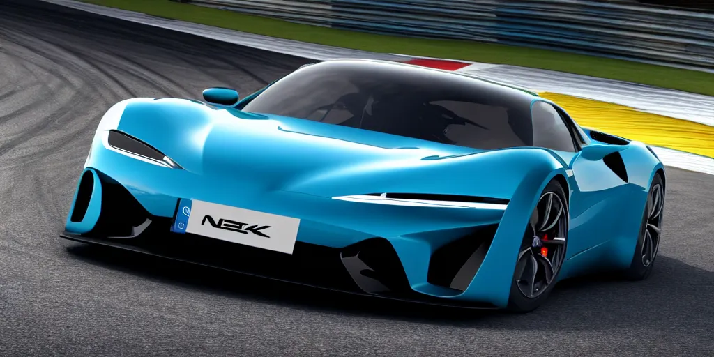 Image similar to 2 0 2 3 sport car 4 k on the nurburgring