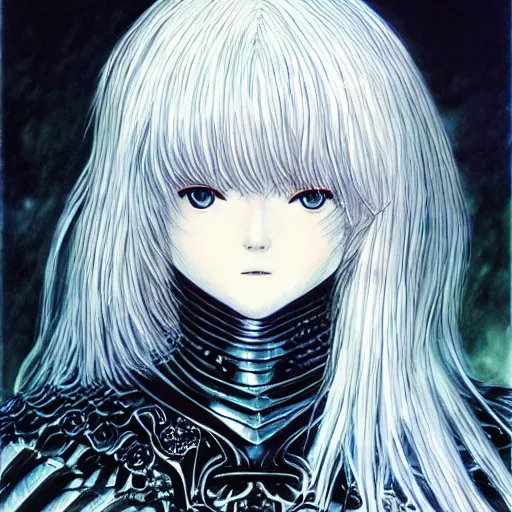 Prompt: griffith from berserk by yoshitaka amano