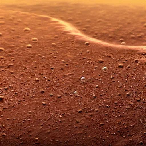 Image similar to close up, detailed, origin of life on mars, epic, sweeping, government coverup, 8K, 4K, UE5, CGSociety, epic, secret, conspiracy