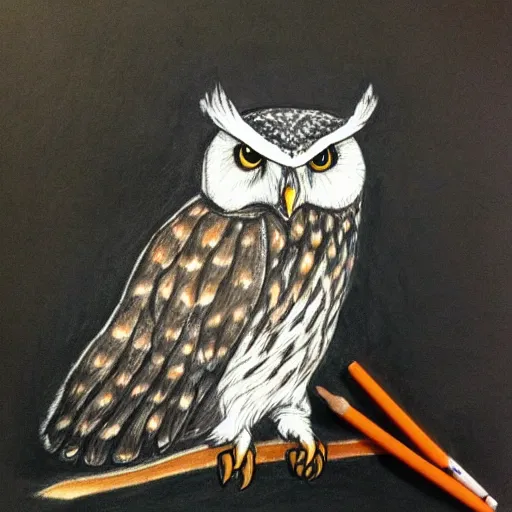 Image similar to draw the rest of the owl