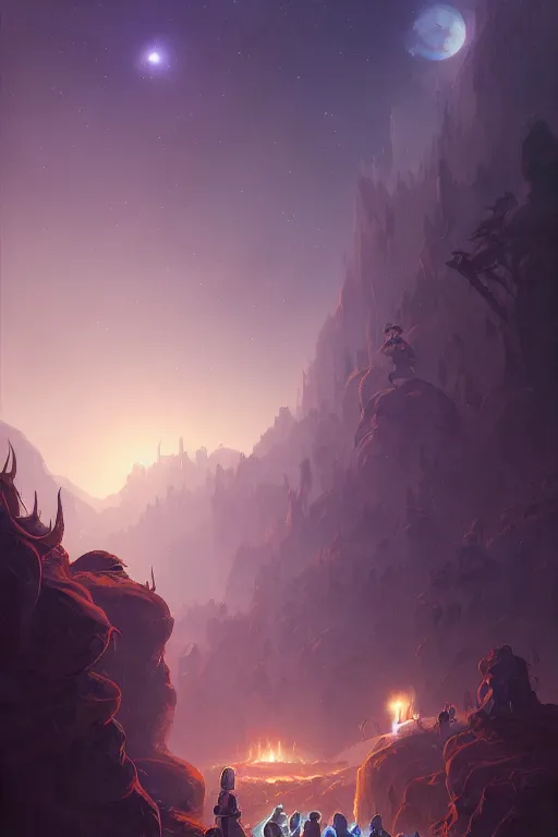 Image similar to The Andromeda inhabitants, by Andreas Rocha