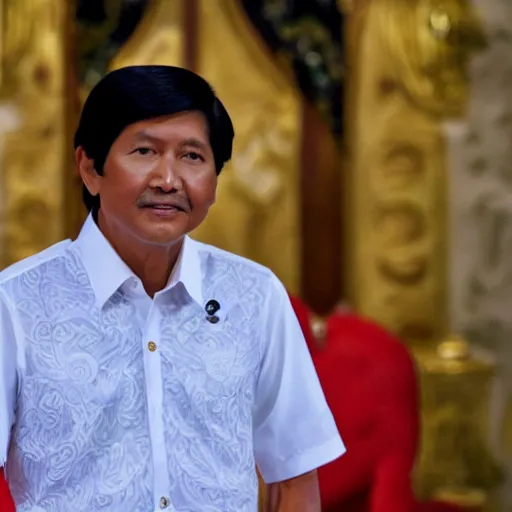 Image similar to God Emperor BongBong Marcos,