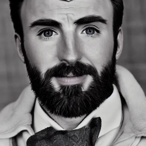 Image similar to Ansel Adams photograph of Chris Evans