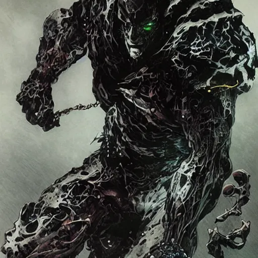 Prompt: elden ring by yoji shinkawa