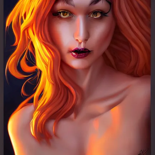 Prompt: halloween woman, trending on artstation, 30mm, by Artgerm