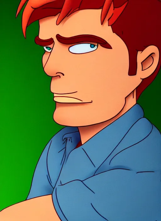 Prompt: 3 0 0 0 ( philip j. fry ) portrait photography feroflex photorealistic studio lighting ektachrome detailed intricate face details