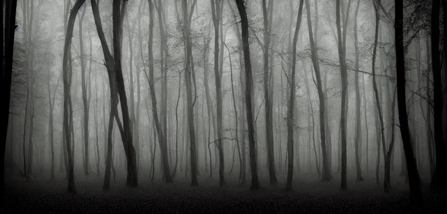 Prompt: dark forest by enrich victor