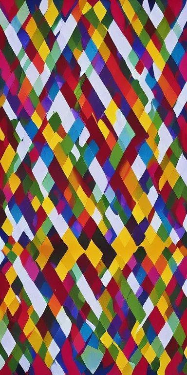 Image similar to cosmic folding in spacetime by bridget riley, by marina apollonio, spooky autumnal colours