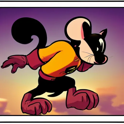 Prompt: mighty mouse